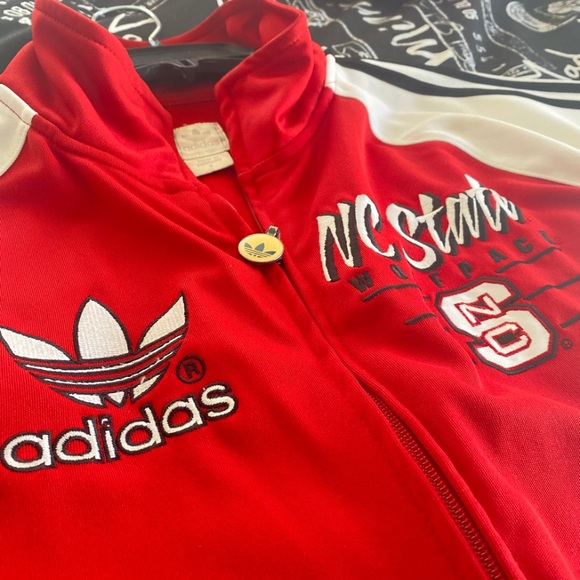 “NC State” Adidas vintage Zip Up - Picture 2 of 4